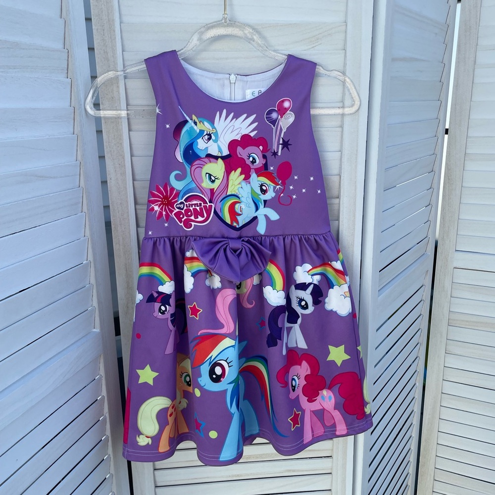 My Little Pony Birthday Dress 4-5 T
